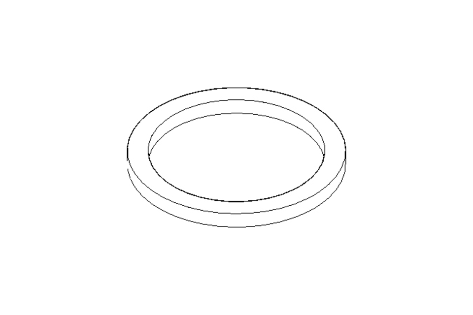 Sealing ring 21.5x26.5x2 PVC-P