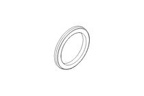 Grooved ring Z8 27x35x3.25 NBR