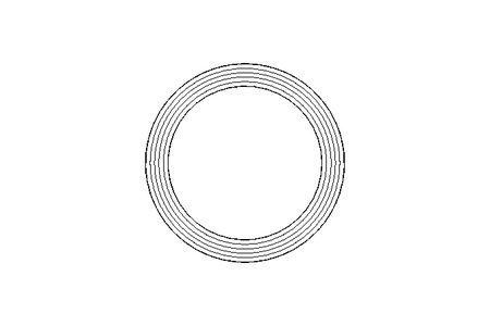 Anello raschiatore AM 35x45x10 NBR