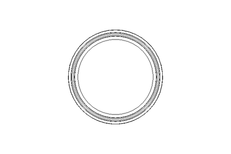 Grooved ring PNAP 40x50x7 NBR
