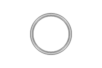 Grooved ring Z5 72x80x13 NBR
