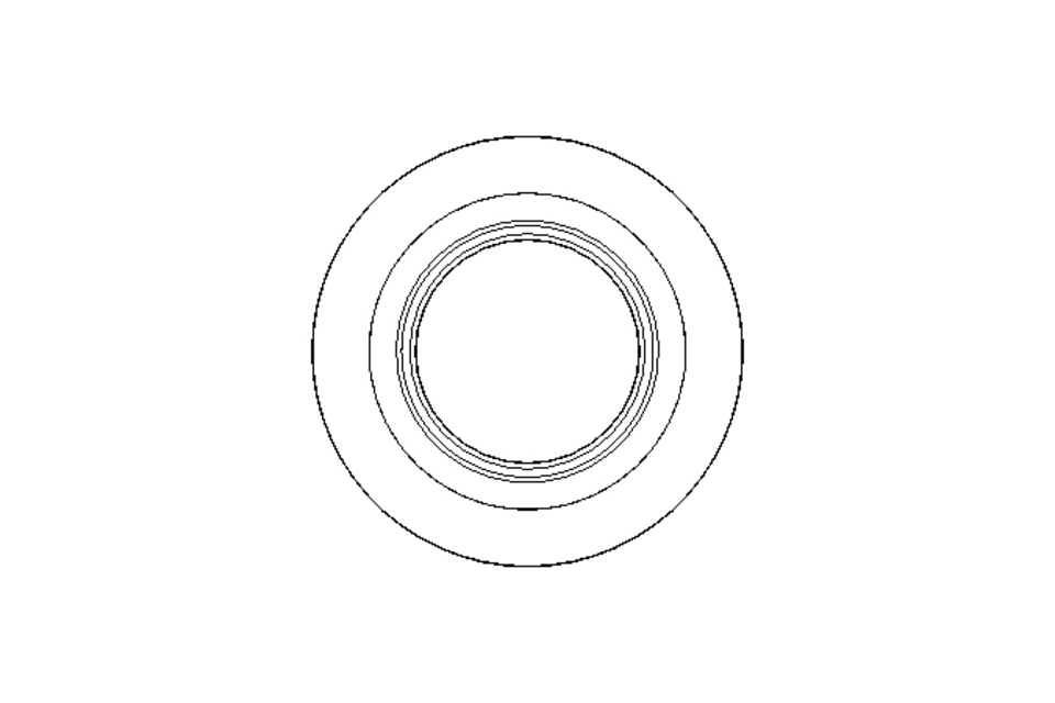 GLYD sealing ring PT 24.5x32x3.2 PTFE