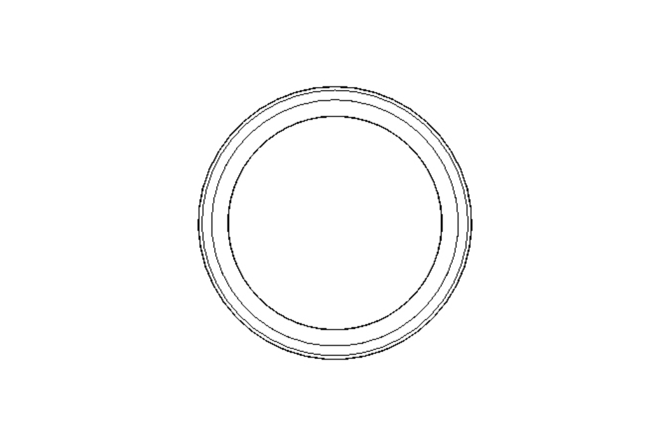 GLYD sealing ring PG 27.5x35x3.2 PTFE