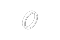 Guide ring GP 30x35x5.6 PTFE