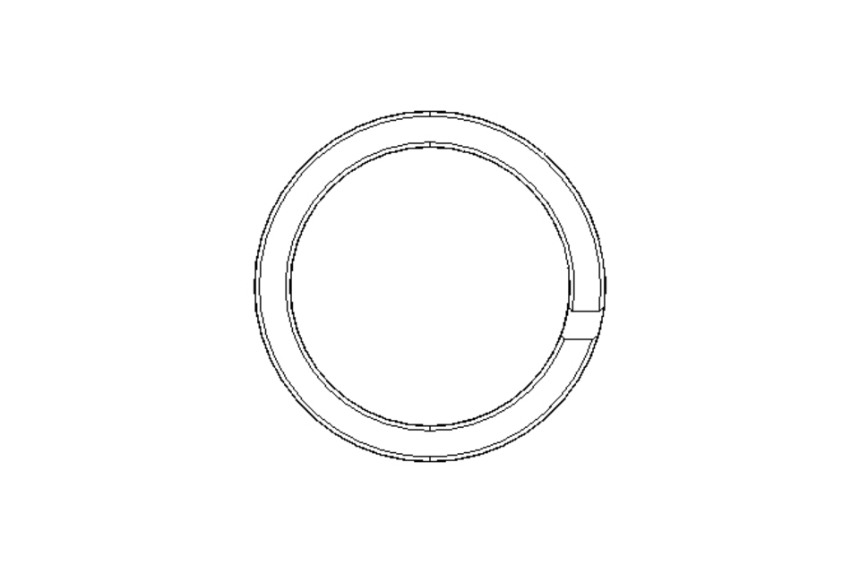 Guide ring GR 20x25x5.6 PTFE