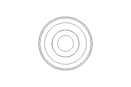 GLYD sealing ring PT 5.1x10x2.2 PTFE