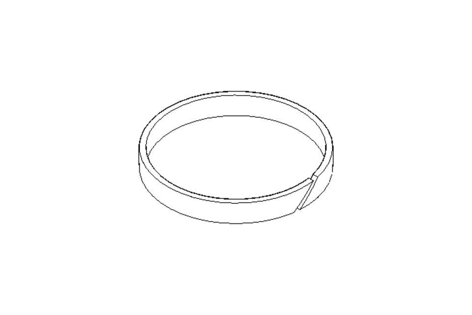 Guide ring GP 70x75x9.7 PTFE