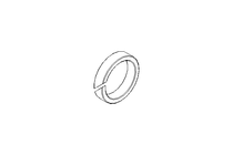 Направляющее кольцо BS 20x25x5,6 PTFE