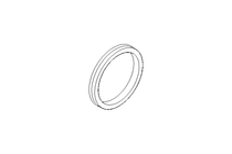 Grooved ring E4 53x63x7 NBR