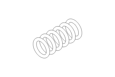 Pressure spring D1=10 D2=7.2 L=21.1 105N