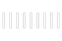 Pressure spring D1=2.82 D2=2.18 L=10 4N