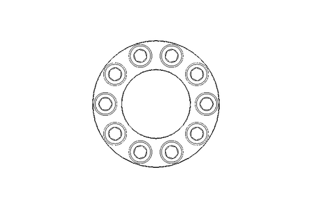 Clamping element D55 d30 500Nm