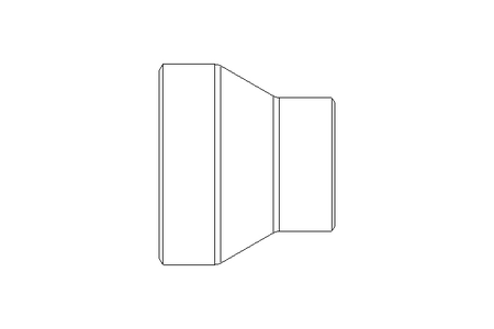 Reduzierung konzentrisch DN100/65 1.0345