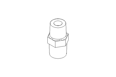 Doppelnippel reduziert N8 1/2x3/8 RG/CR