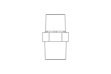 Doppelnippel reduziert N8 1/2x3/8 RG/CR