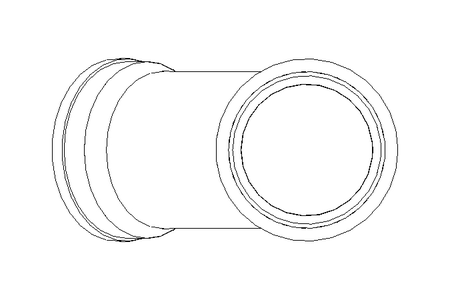 ANGLE CONNECTOR 45DEG NW100/100