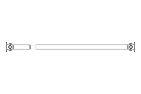 Eje articulado D=150 L1=2090 L2=2150