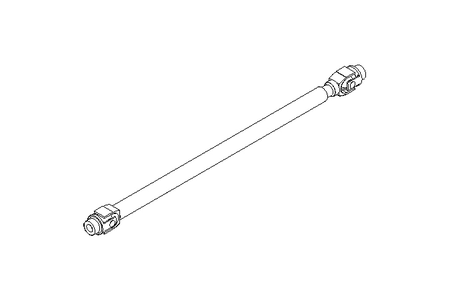 Universal joint shaft D=32 L1=795 L2=855