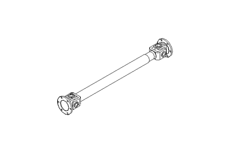 Gelenkwelle E100/6 L= 710/ 750