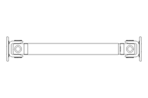 Eje articulado D=100 L1=560 L2=770