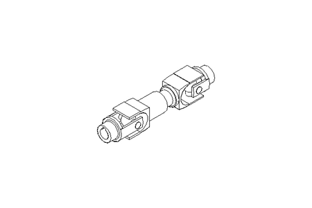 Eje articulado D=25 L1=158 L2=168