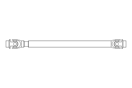 CARDA.SHAFT  L= 680/600