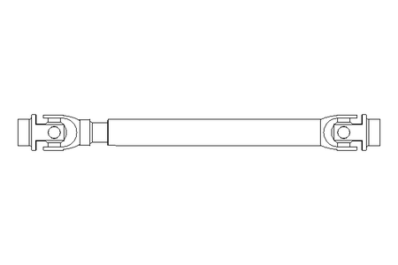 Universal joint shaft D=32 L1=450 L2=510