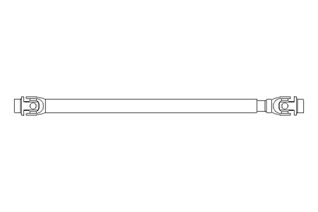 Cardan D=32 L1=695 L2=755