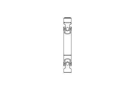 Cardan D=25 L1=180 L2=210