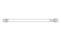 Universal joint shaft D=32 L1=760 L2=840