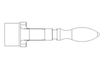 Handkurbel 250-B17-D DIN 468