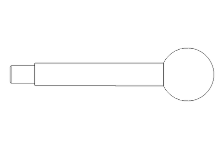 Kugelgriff St A10X 80-A2