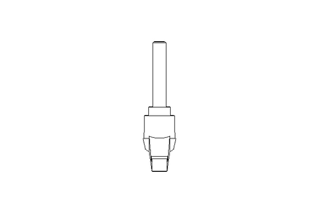 Clamping lever K adjustable S1 M6x30