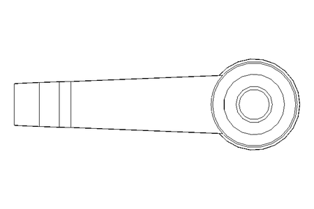 Clamping lever K adjustable S1 M6x30