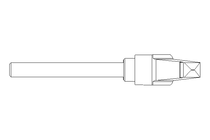 CLAMPING LEVER GN300.1-78-M10-80SW