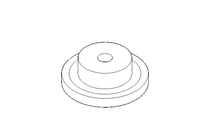 Kettenrad 1/2x5/16 D10 B20 Z13