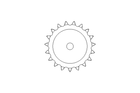 Kettenrad 5/8x3/8 D14 B30 Z19