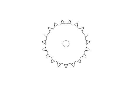 CHAIN SPROCKET 5/8X3/8