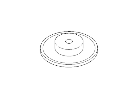 Roda dentada para corrente 3/4x7/16