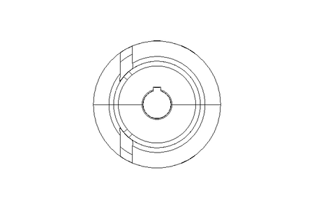 Roda dentada para corrente Z=11 12391KR