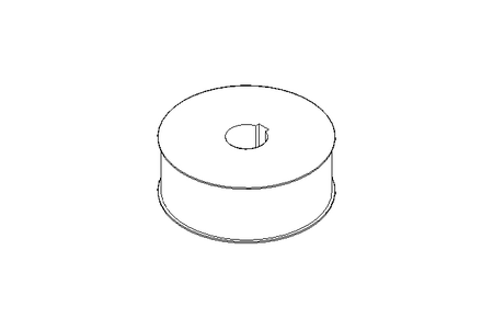 Roda dentada para correia 60- 8M-50/BB