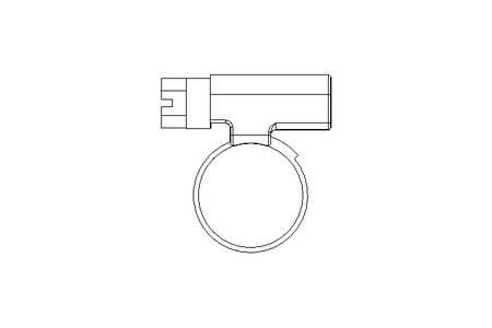 Braçadeira para mangueira D=17-26 B=12