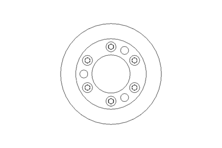 Kupplung W818 200-38H7-LGES=72 MM