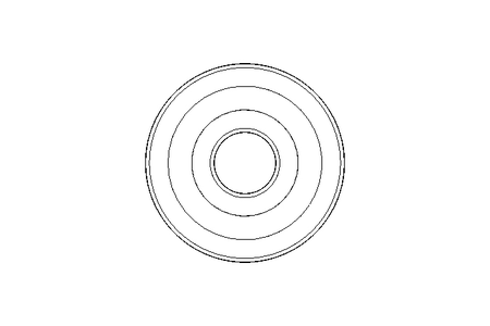 Deep groove ball bearing S625 2RS 5x16x5