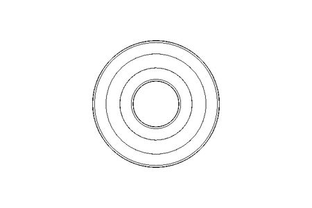 Rillenkugellager 608 2RS 8x22x7