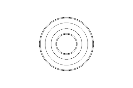 Cuscin.scanalato a sfera 607 2RS1 7x19x6