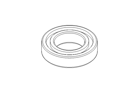 Deep groove ball bearing 6006 RS 30x55