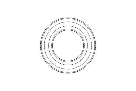 Cuscin.scanalato a sfera 6007 2RS 35x62