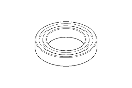 Rolamento de esferas 6012 2RS 60x95x18