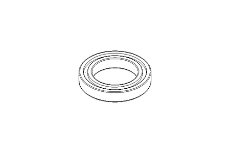 Deep groove ball bearing 6018 2RS 90x140